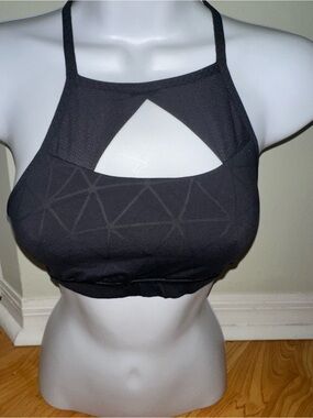 Women’s Black High-Neck Cutout Bralette Lululemon